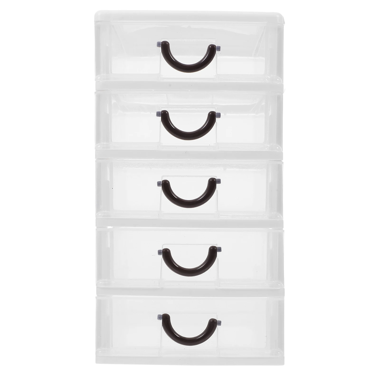 

Storage Box Drawer Transparent Makeup Organizer Large Capacity Multifunctional Desktop Bathroom Office Stationery
