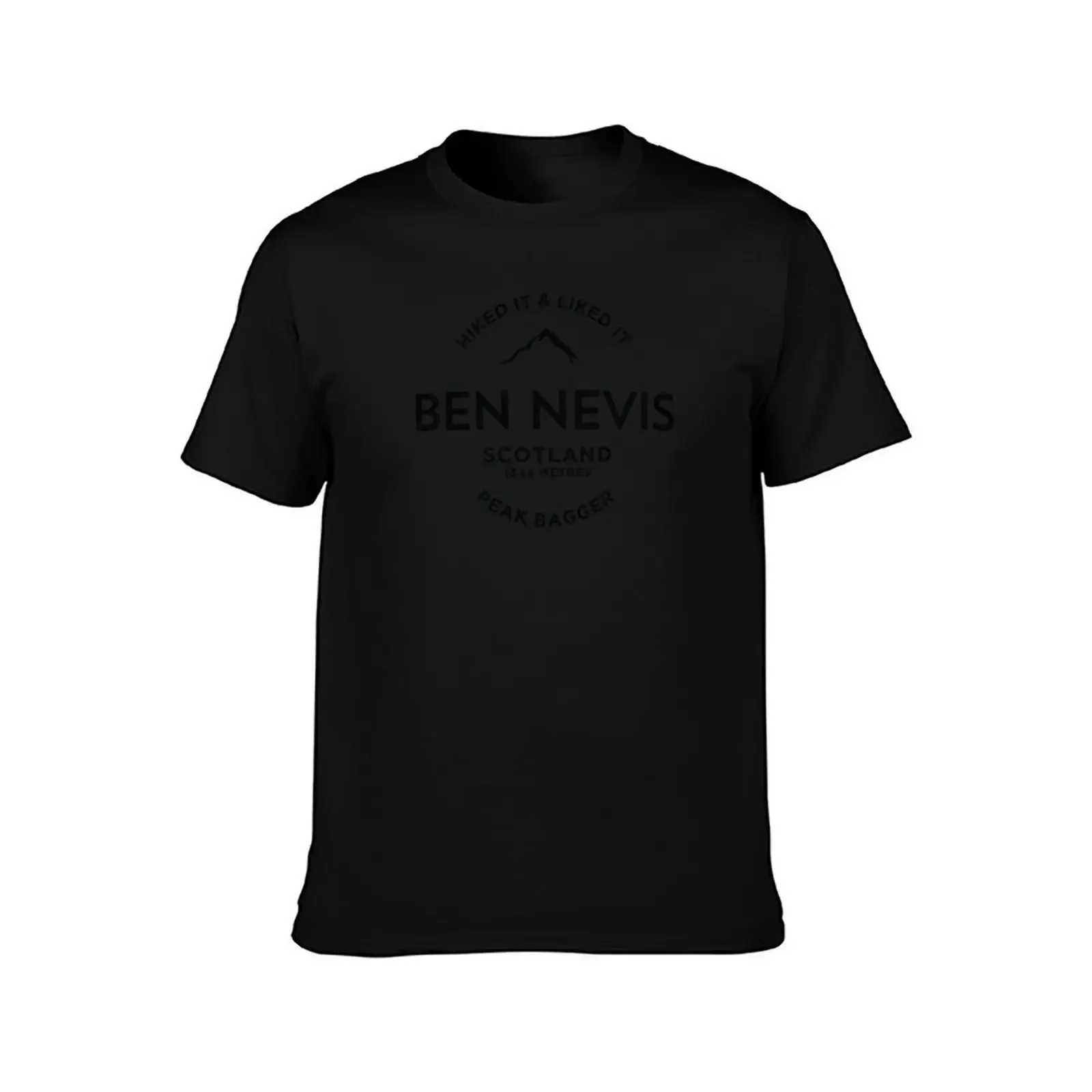 Ben Nevis Peak Bagger T-Shirt oversized graphic tee new edition man clothes sweat shirts, men