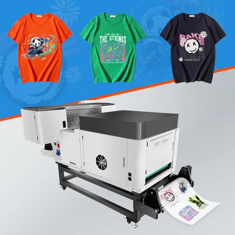 MTuTech Smart Tech All in One 60cm I3200 DTF Printer Machine Work for Any Fabrics with Vibrant Colors