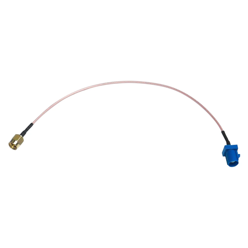 1Pcs Fakra C Male Plug to SMA Male Connector Car GPS Navigation Antenna Extension Cord RG316 RF Coax Pigtail Jumper Cable - view 4
