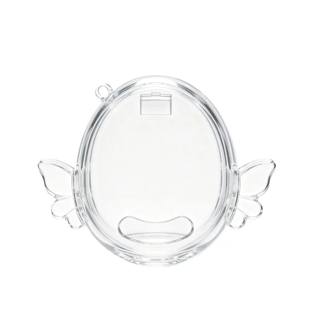 Transparente Schutzhülle mit Flügeln, PC-Hartschale, stoßfest, sturzsicher, Ersatzschale für Tamagotchi PS-Zubehör