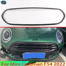 For Mini Clubman F54 2022 Car Accessories Front Grille Accent Cover Mesh Trim Molding Styling Bezel Garnish