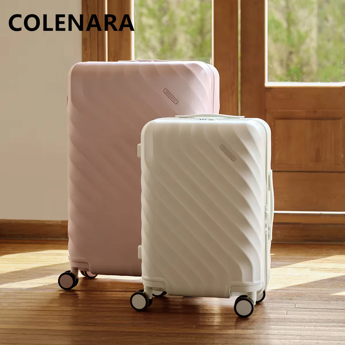 

COLENARA 20 "24" 26 дюймов чемодан для кабины, женский посадочный ящик для ПК, мужской чемодан на колесиках, дорожная сумка на колесиках, чемодан на колесиках