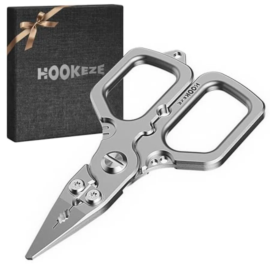 

Fishing Pliers Saltwater Resistant Fishing Scissors Tungsten Cutters Knot Tying Tool with Lanyard Split Ring Hook Remover Gifts