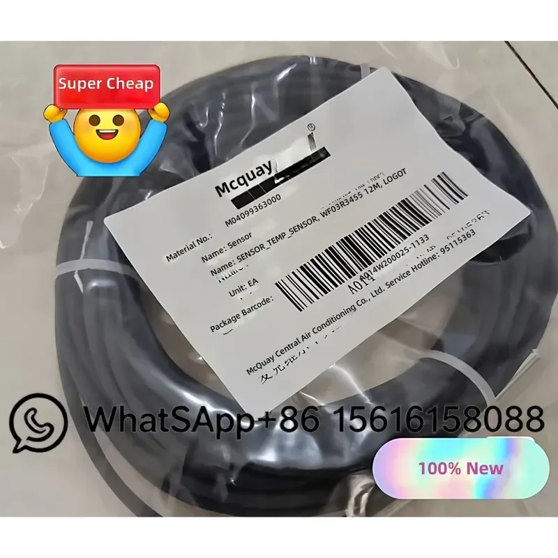 Air-cooled Screw Chiller Inlet and Outlet Water Temperature Sensor for McQuay DGT MF103H3435 M04099363000