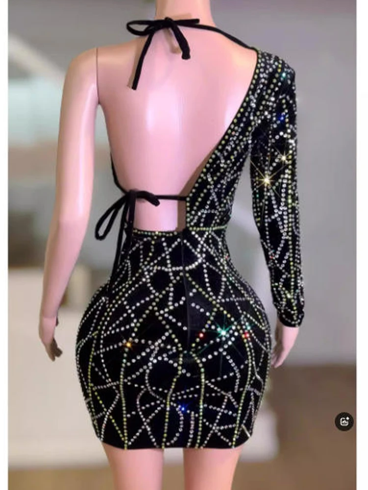 Vestido calado Sexy con estampado en caliente de alta calidad, ropa de mujer personalizada de nueva moda 2025