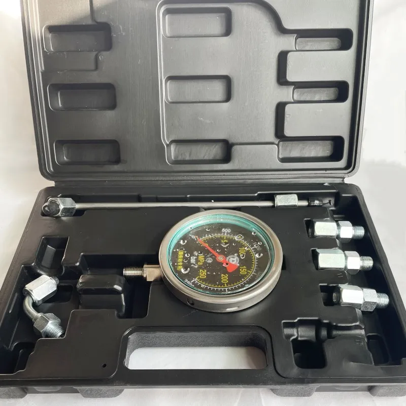 2500bar High Pressure Common Rail Pump Plunger Pressure Test Tool Set, 250Mpa Diesel Pump Piston Pressure Test Kits