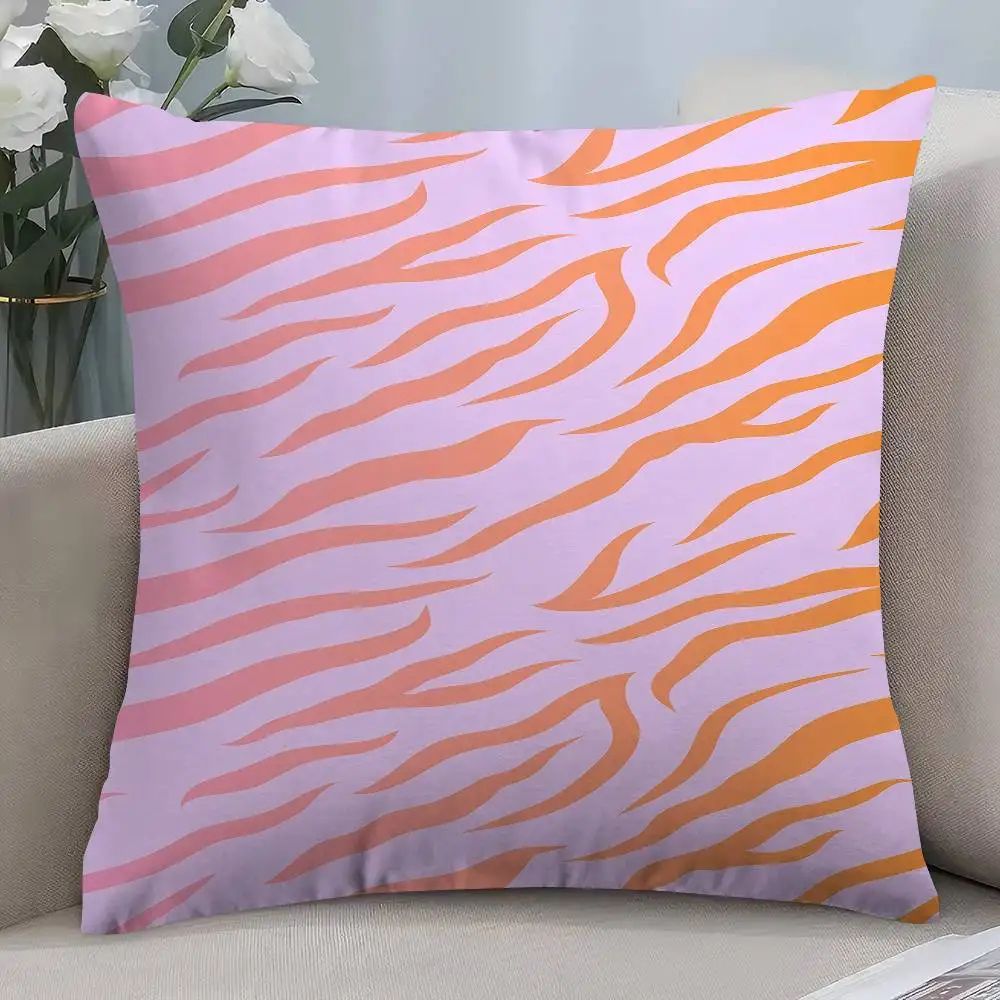 لينة زيبرا طباعة وسادة هدية مكتب المنزل الديكور وسادة غرفة نوم أريكة غطاء وسادة السيارة كيس وسادة