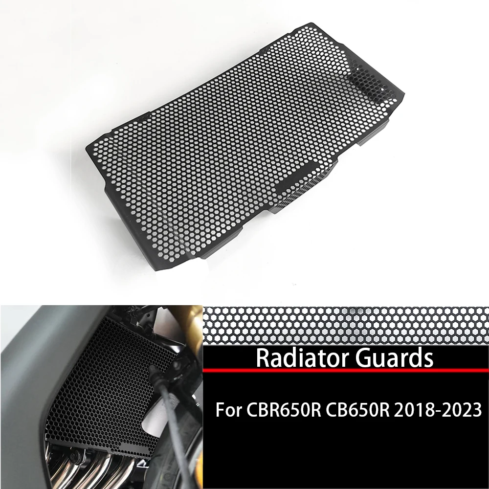 

CB650R Motorcycle Accessories For Honda CBR650R 2018-2023 Radiator Guard Grille Grill Cooling Cover Protection