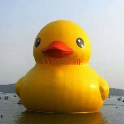 10ft Outdoor Giant Inflatable Promotion Yellow Rubber Duck Floats Pool Lake