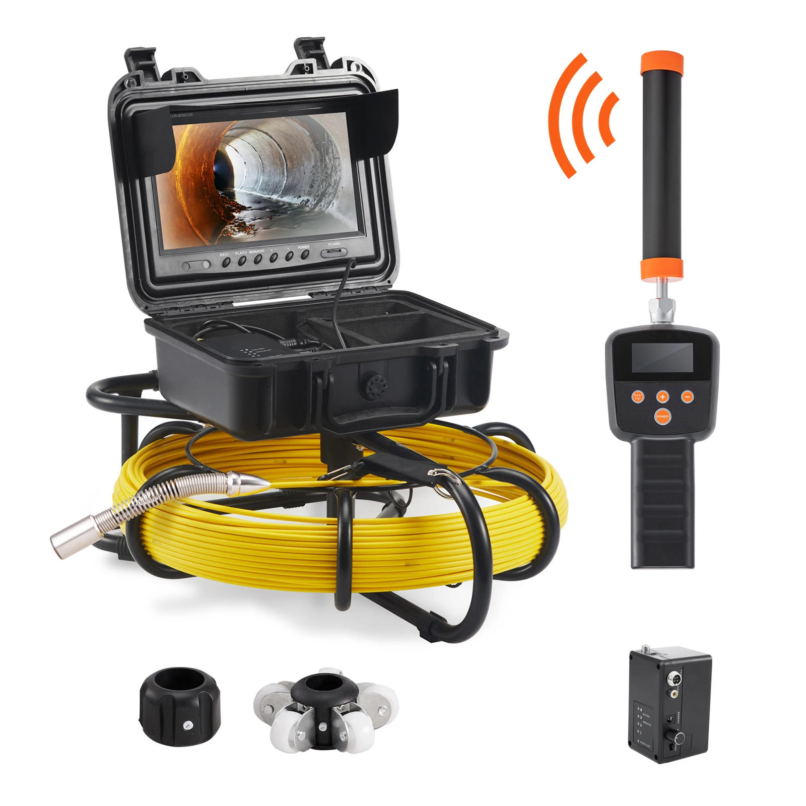 Sewer Camera with 512Hz Locator IP68 9