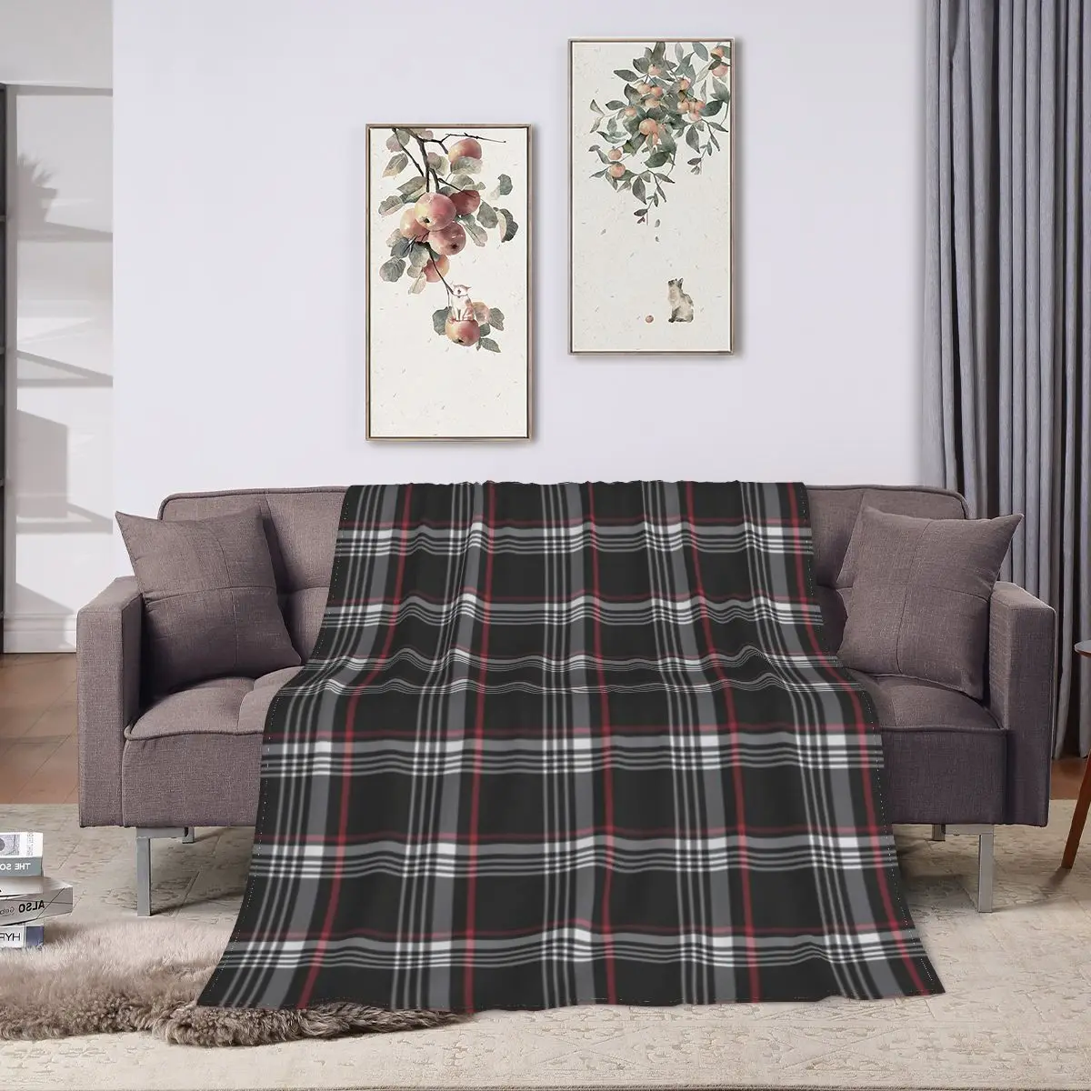 German GTI Plaid An Ultra-Soft Micro Fleece Blanket