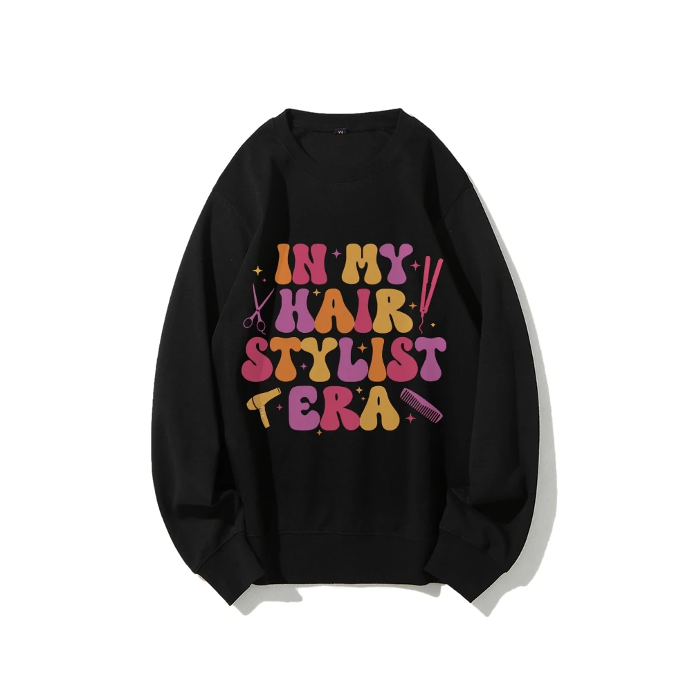 

In My Hairstylist Era Sweatshirt Funny Hair Stylist Sweatshirt Gift For Hairdresser Crewneck Trendy Hair Therapist Sweatshirt