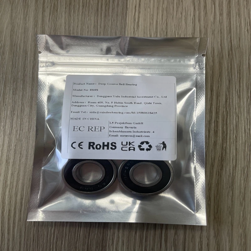 4 PCS R8RS Rolamento 12,7x28,575x7,938 mm ABEC-7 Polegadas Tamanho Miniatura R8 2RS Rolamentos de Esferas