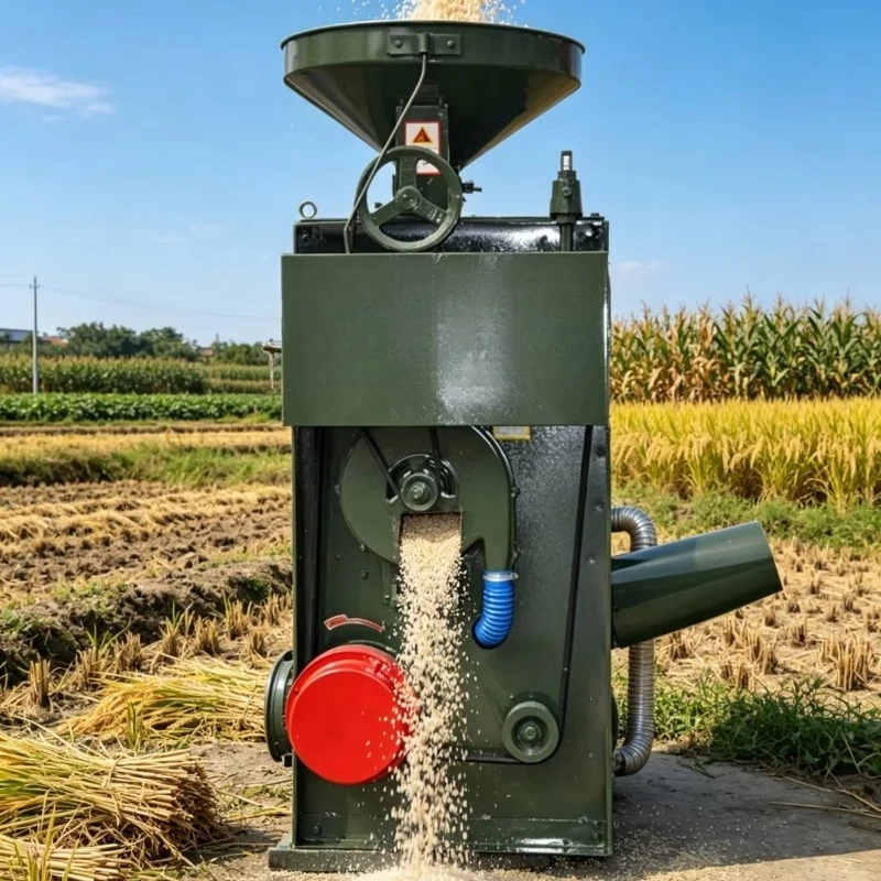 Combined Rice Mill Machine for Home Use Small Rice Milling Plant Low Electricity