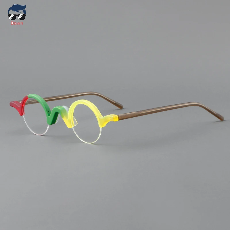 Fashion Niche Designer Brand Spectacles Frame Women Youth Trend Prescription Eyewear Men Myopic Presbyopia Eyeglasses