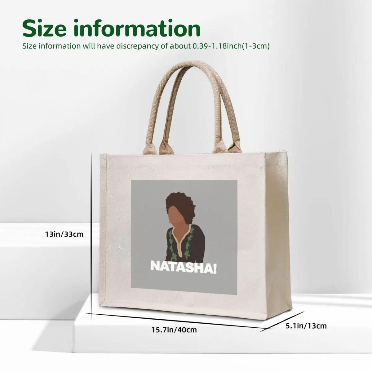 NATASHA! - Jana Tote Bag Canvas Canvas bag Women's shopper bag