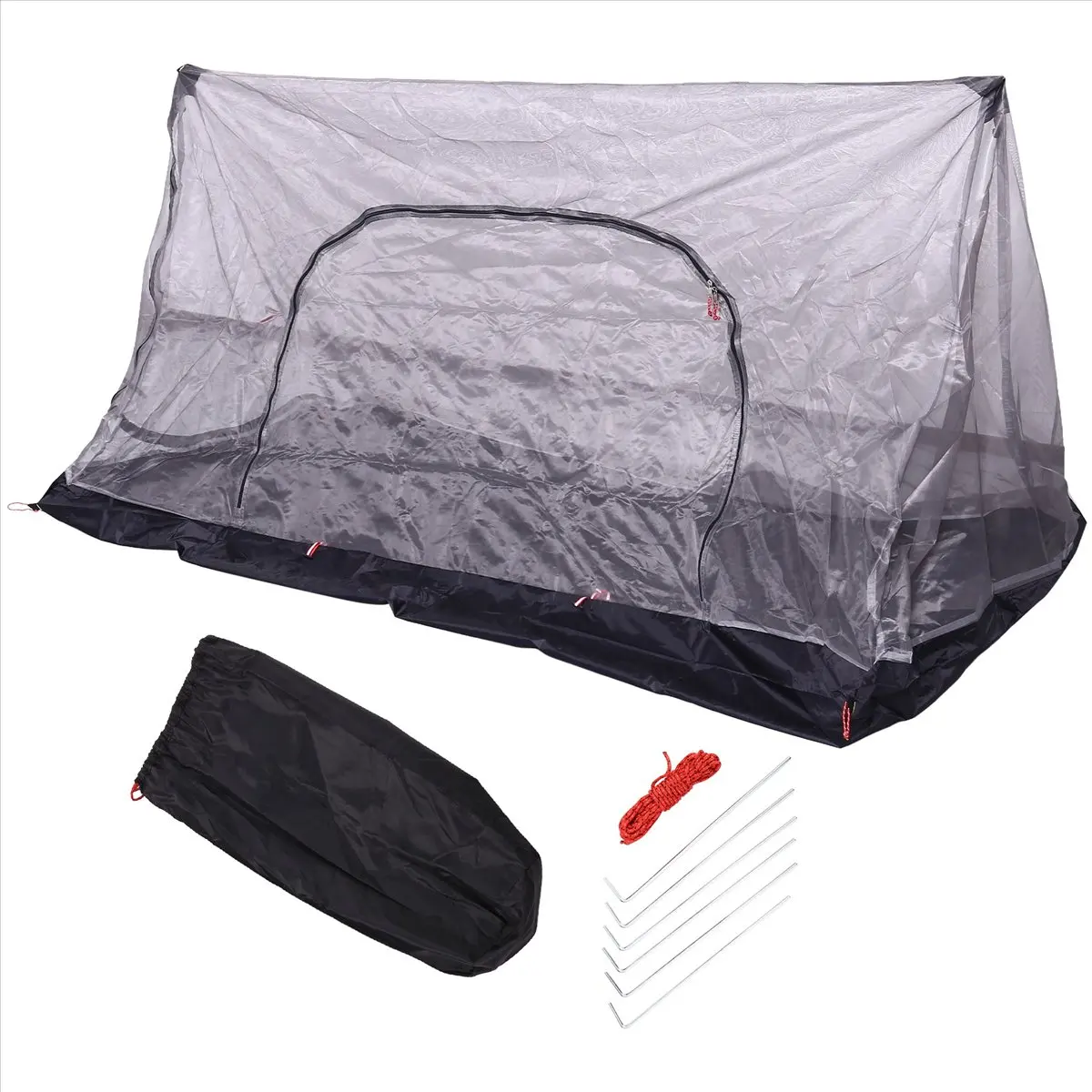【STOCK】Ultralight Summer Mesh Tent 1-2 Person Outdoor Camping Tent Repellent Net Tent Beach Mesh Tents