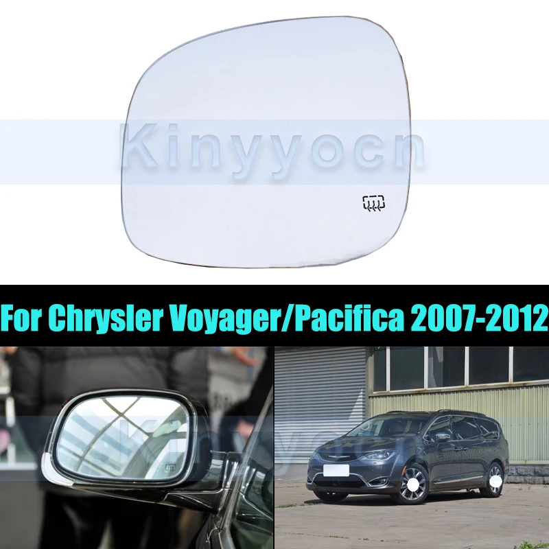 

Rearview Mirror Lens Glass For Chrysler Voyager/Pacifica 2007-2012 Car Exterior Rearview Mirror Reversing Mirror Accessories
