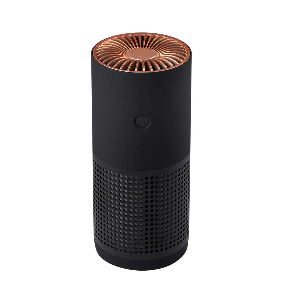 Portable Car Air Fresh Purifier with USB Interface Removes Formaldehyde and Pollutants Perfect for Traveling Portable