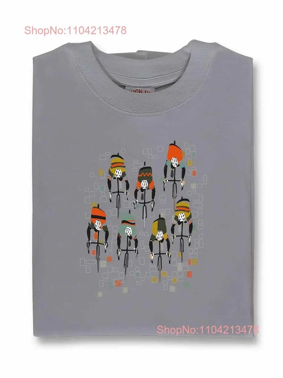 Over The Cobbles Cycling T shirt long or short sleeves