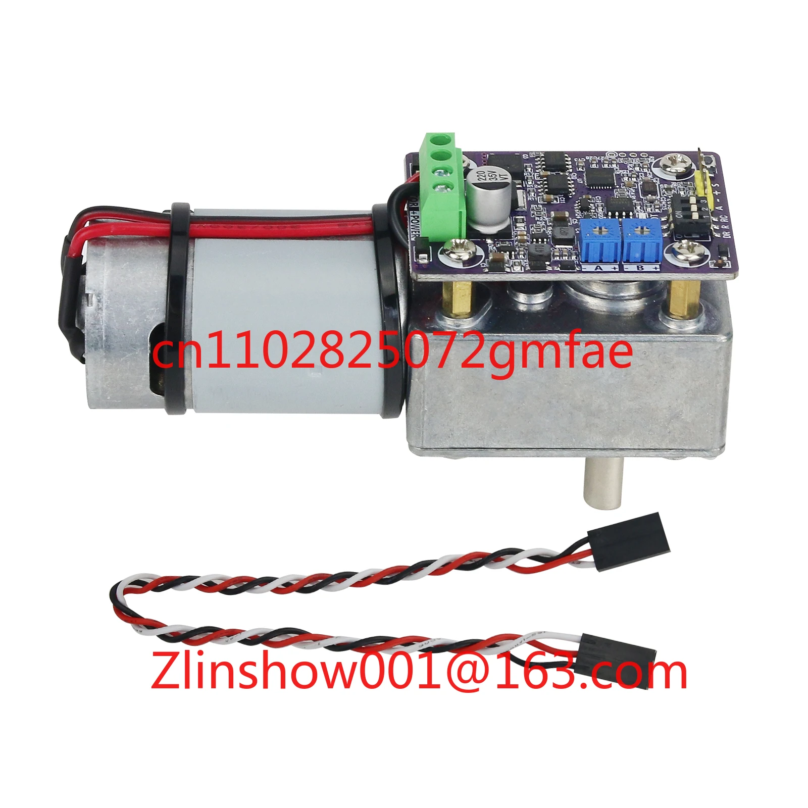 ASME-SQB Worm Gear Servo 360 Degree Magnetic Encoder Servo for Robot Arm Valve Control