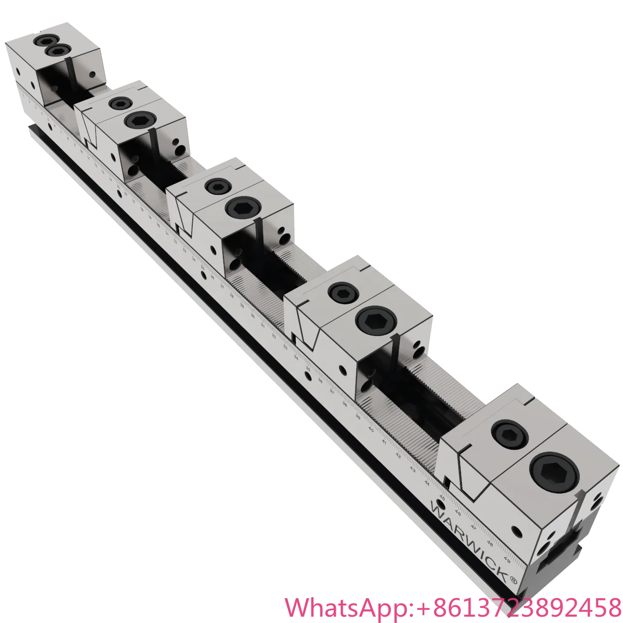 KSD50-500-4FD Cheap Precision Versatile Multi Clamping Adjustable Multiple Line up Vise Rail System for Cnc Machine