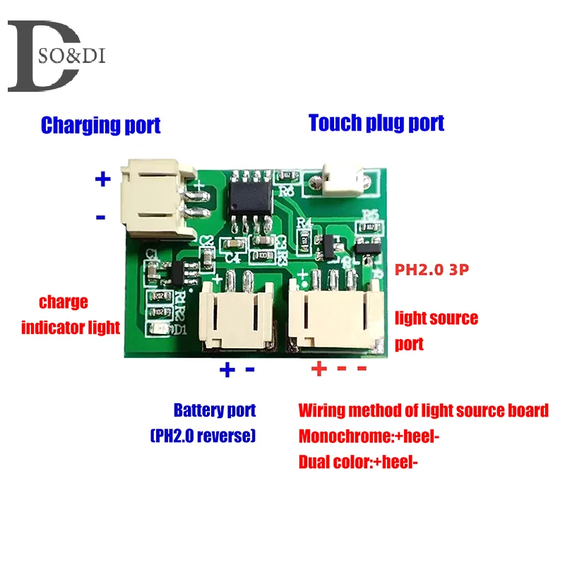 Módulo de Sensor táctil para fabricación de LED sensible al tacto, módulo de luz de Río epoxi inteligente, Panel de Control táctil, interruptor de inducción