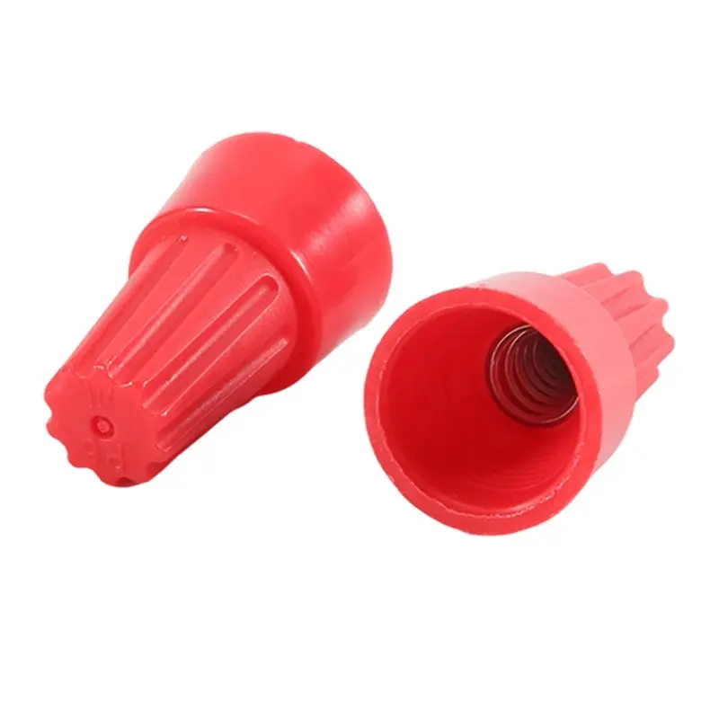 A84E-50Pcs Wire Nuts Wire Caps Electrical Wire Connectors For 10-22AWG Gauge Wire Electric Connectors For Wiring Twist Nuts