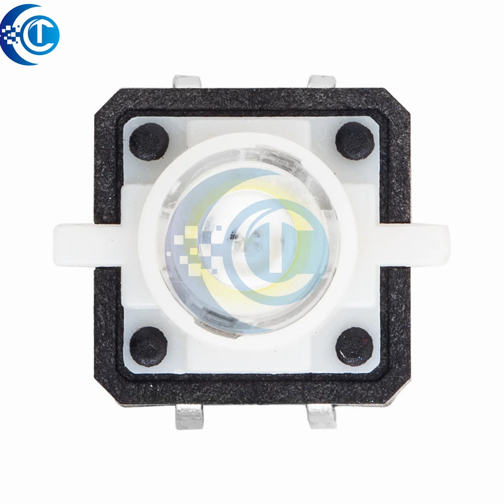 12×12mm Momentary Tactile Push Button 5Pcs, 7.3mm Pin Tact Switch 5 Assorted Colors