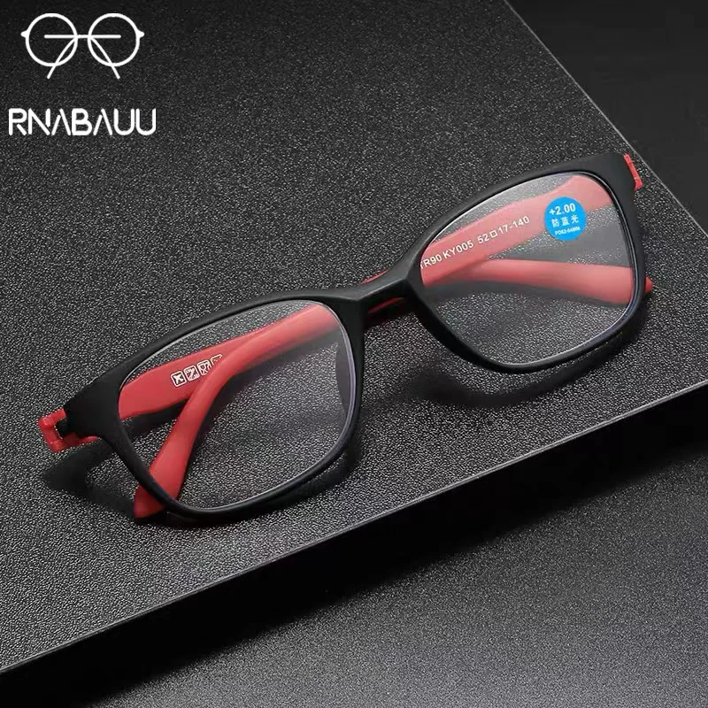 Acetate Frames Anti-Glare Lenses And Blue Light Filters Close Reading Glasses Men With Diopters Plus Glasses Women Optical