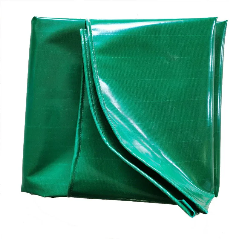 Waterproof Oil Cloth Tarpaulin for Farm Use Rainproof Dustproof Wear Resistant Truck Cover Sun Protection PVC Coated Fabric view 4
