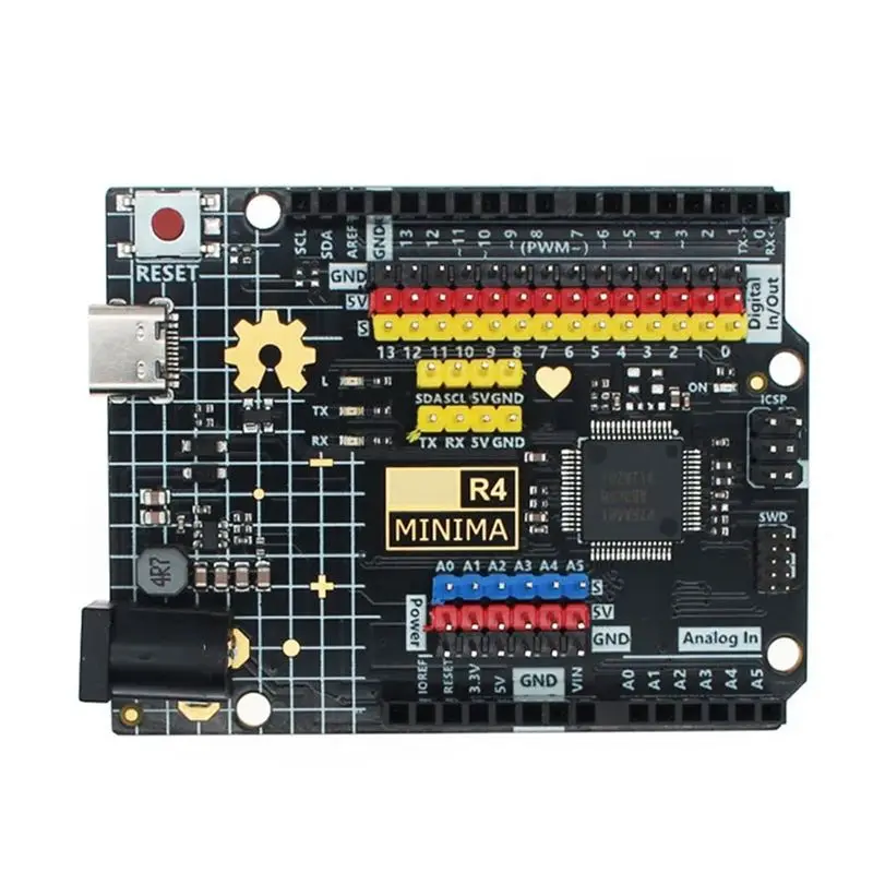 

Плата разработчика UNO R4 Minima Edition Type-C для обучения программированию на Arduino