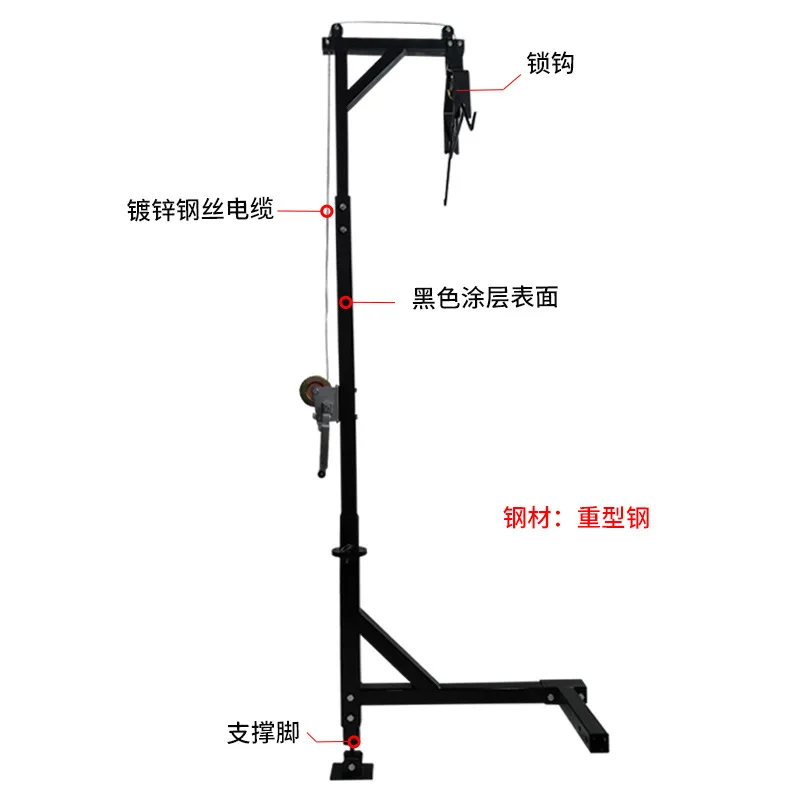 

Cross-Border Wholesale Prey Lifting Rack Car Winch Pickup Truck Hitch Deer Rack Truck Hitch Game Hoist