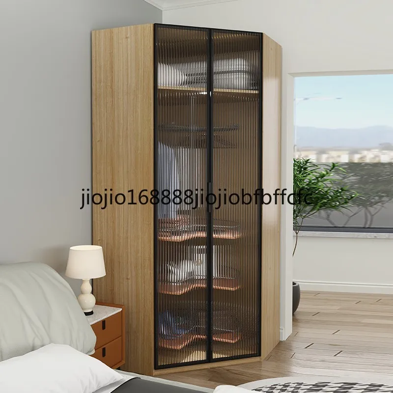 Suitable For Corner Wardrobe Household Bedroom 90 Degree Corner Cabinet Multifunctional Corner Cabinet