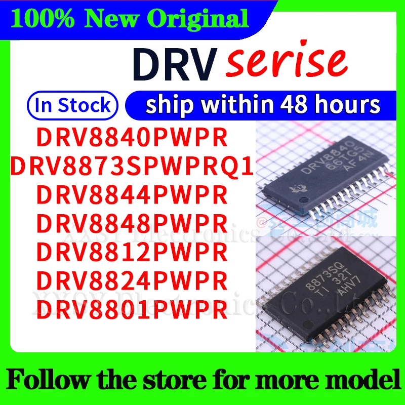 

DRV8884PWPR DRV8840PWPR DRV8873SPWPRQ1 DRV8844PWPR DRV8848PWPR DRV8812PWPR DRV8824PWPR DRV8801PWPR 48 Hours ship