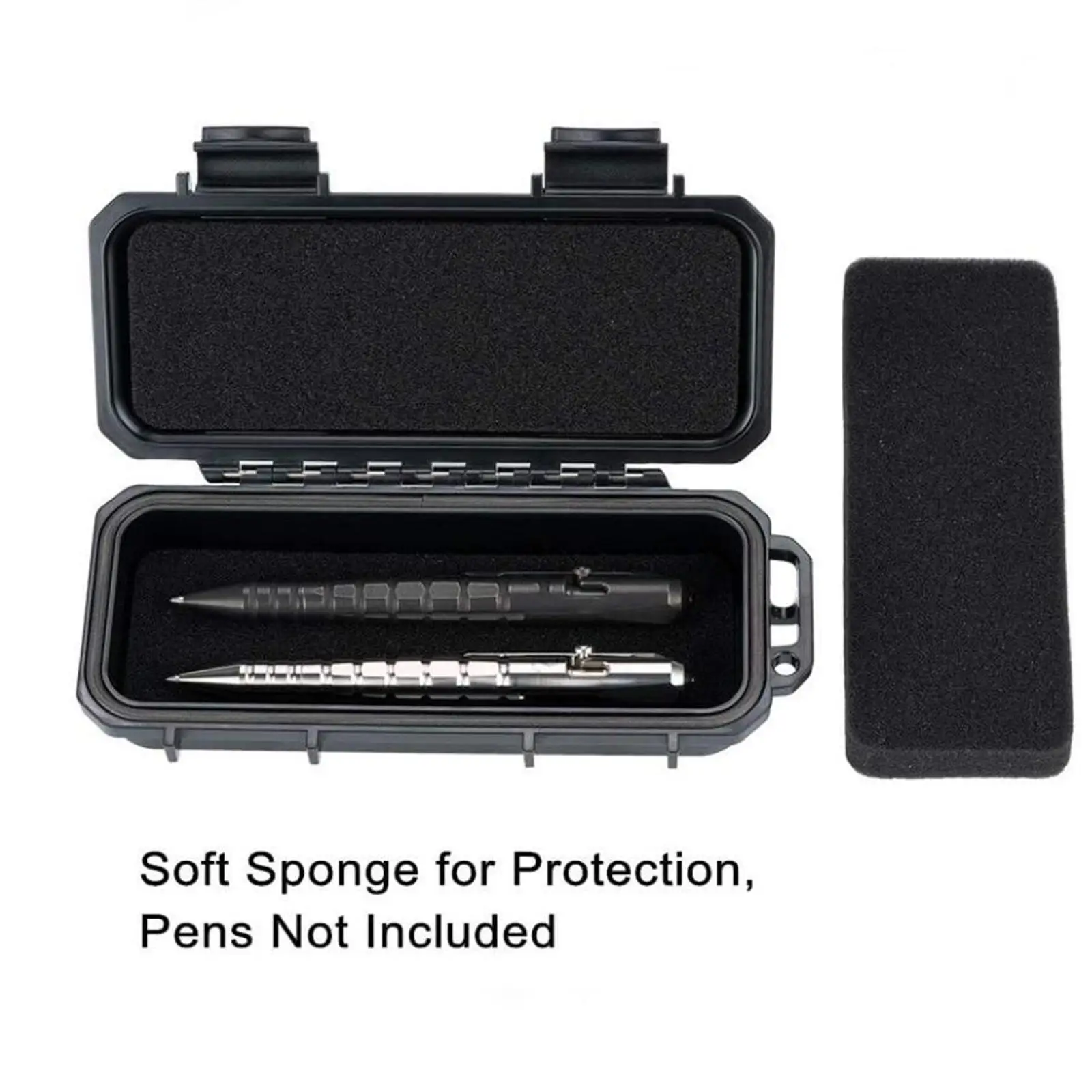 Waterproof Hard Case Box Portable Organizer for Headphones Data Cables and Backpacking Equipment