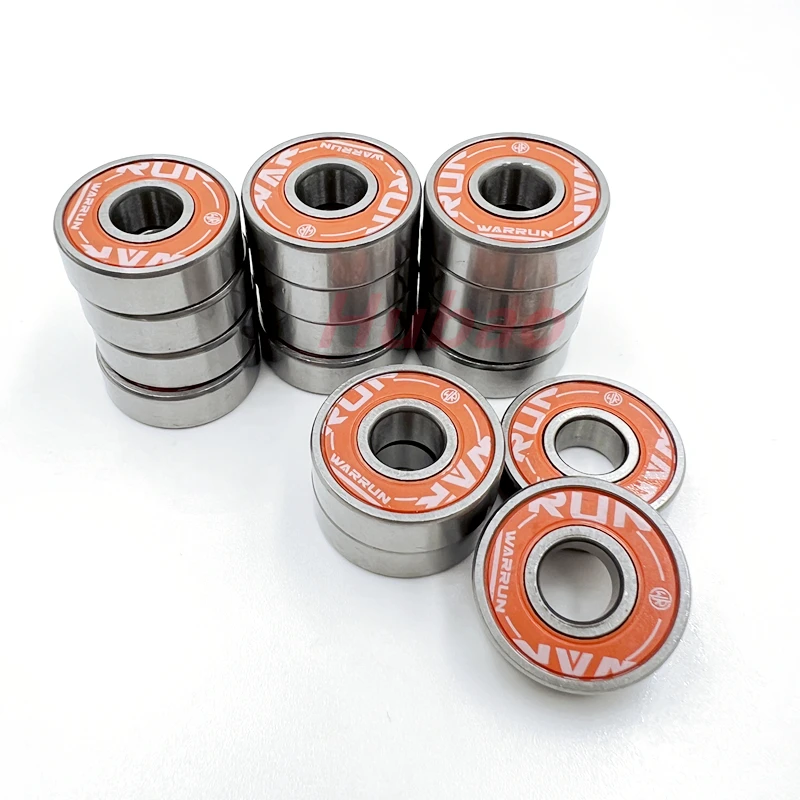 16 قطعة تحمل 8x22x7 مللي متر كرة سيراميك صامتة مقاومة للماء ​ ​ تحمل سرعة التزلج على الجليد ​ ​ لوح التزلج