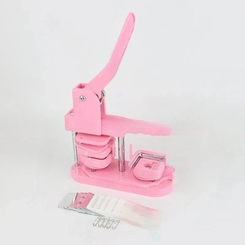 Suitable for DIY badge kit with 50mm square badge making process
