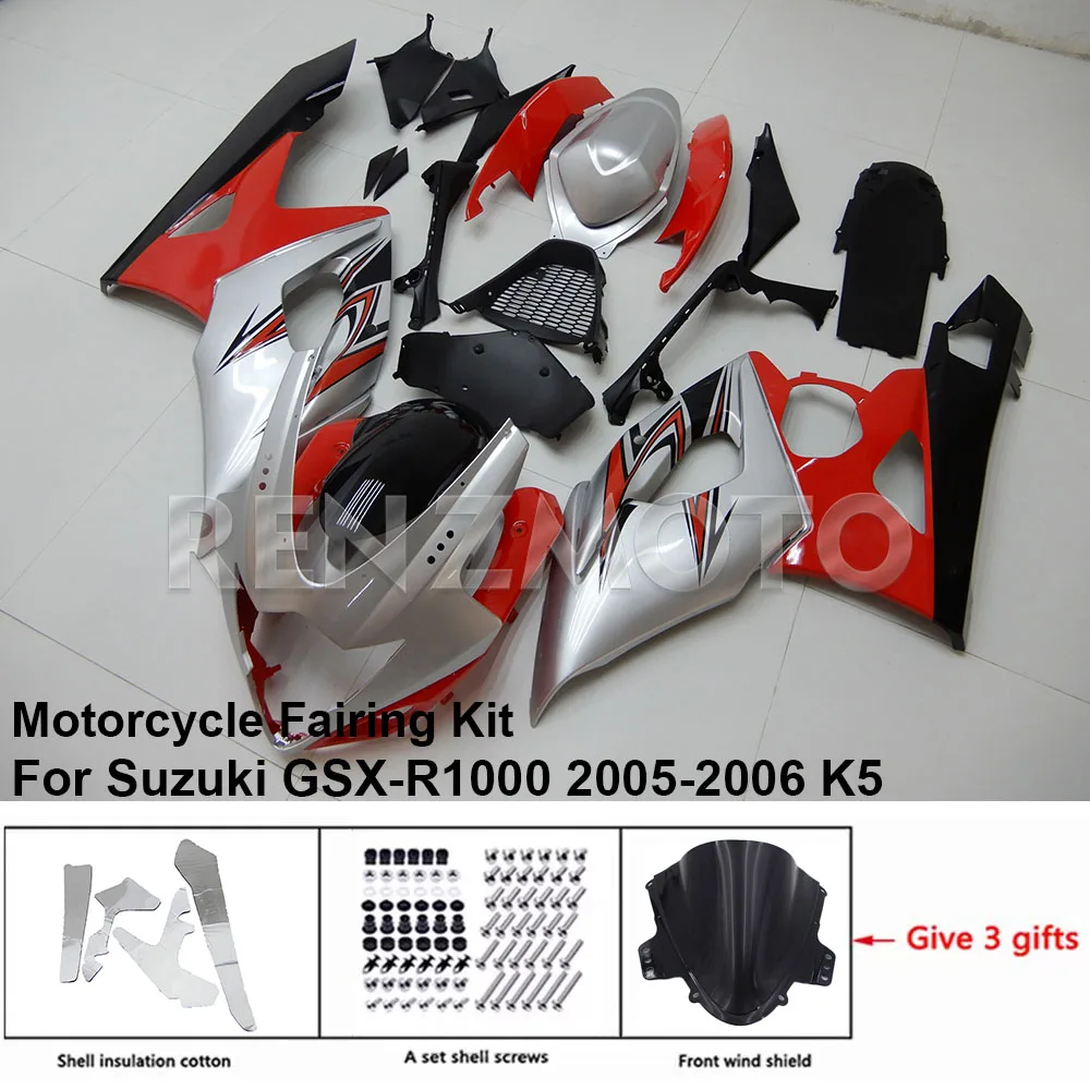 

Обтекатель для мотоцикла Suzuki GSX-R1000 2005-2006 K5 K6, комплект для тела, декоративная пластиковая защитная пластина, аксессуары, оболочка