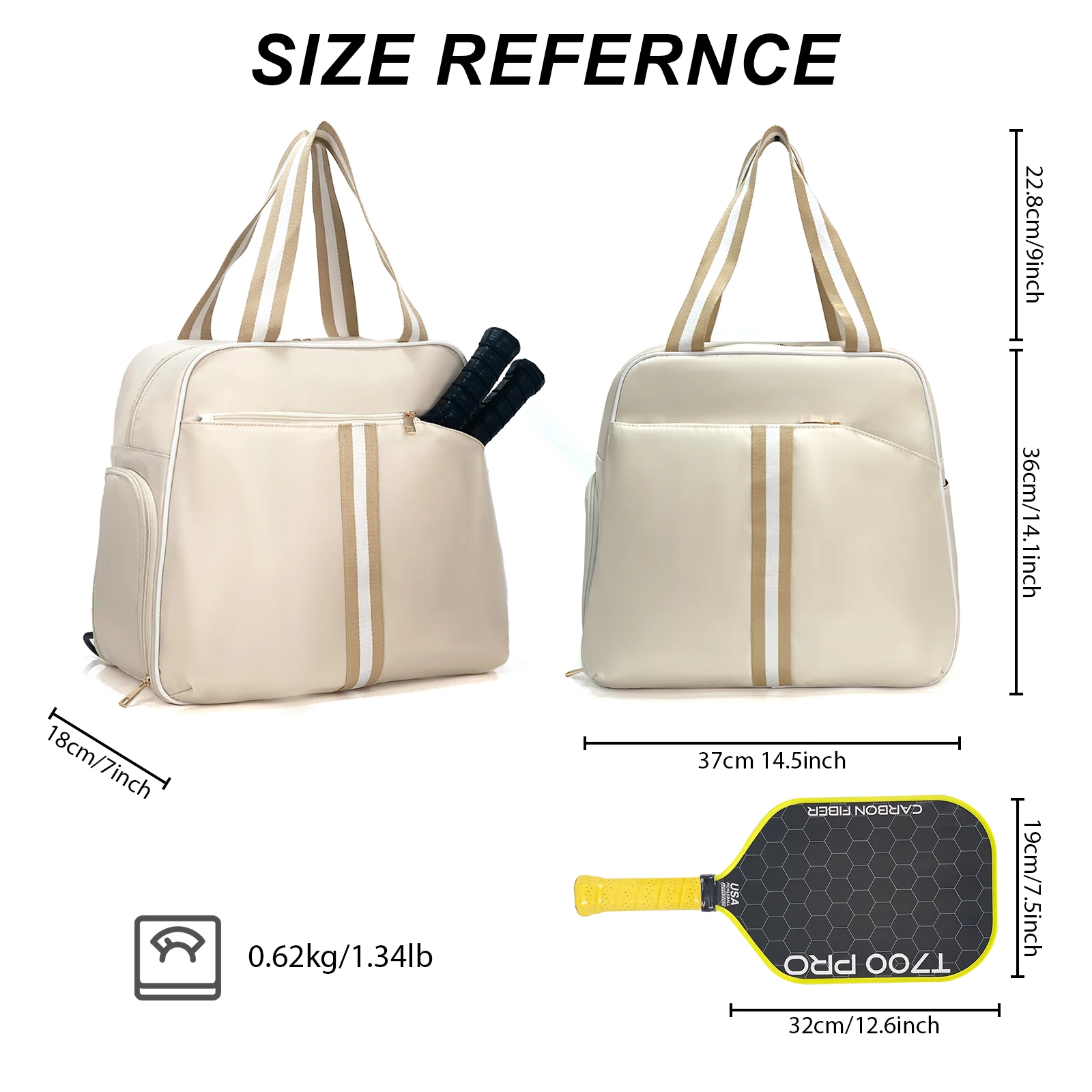 High Quality Large Capacity Pickleball Backpacks For Men Woman Pickleball Paddle Racket Equipment Tote Bags Backpack