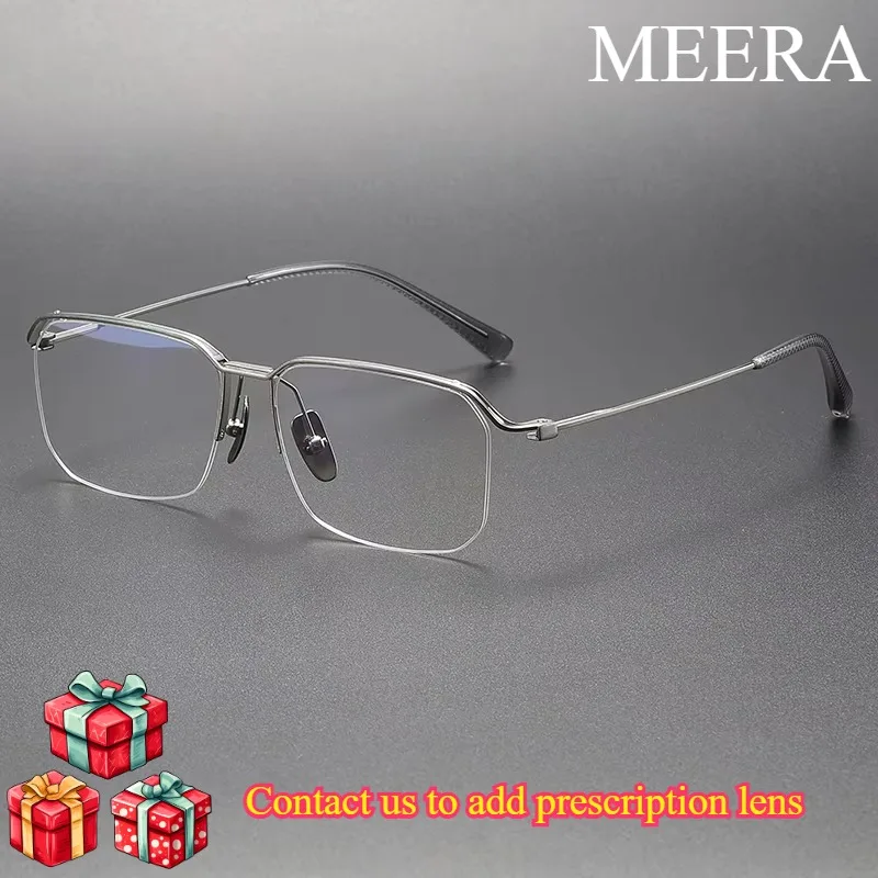 

DTX423A Ultra-light Business Luxury Spectacle Frame Fashion Titanium Alloy Optical Prescription Men's Eyeglasses Frames