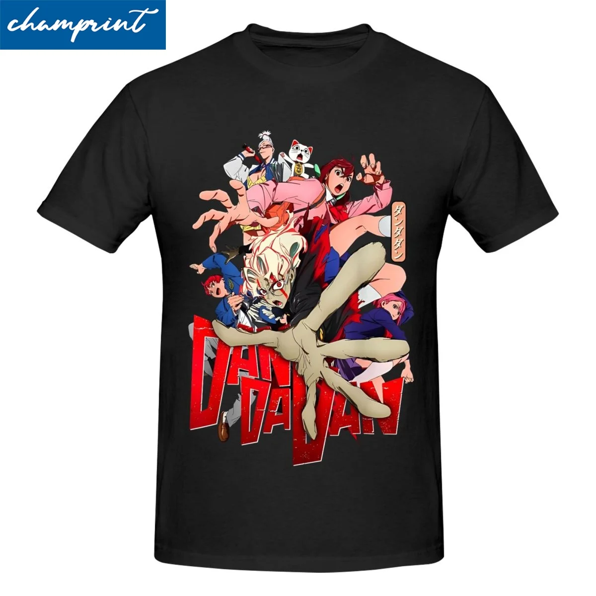 Aesthetic Dandadan Anime Okarun Shonen Manga Graphic T Shirt Men Women Cotton Novelty T-Shirt Tee Shirt Short Sleeve Clothes