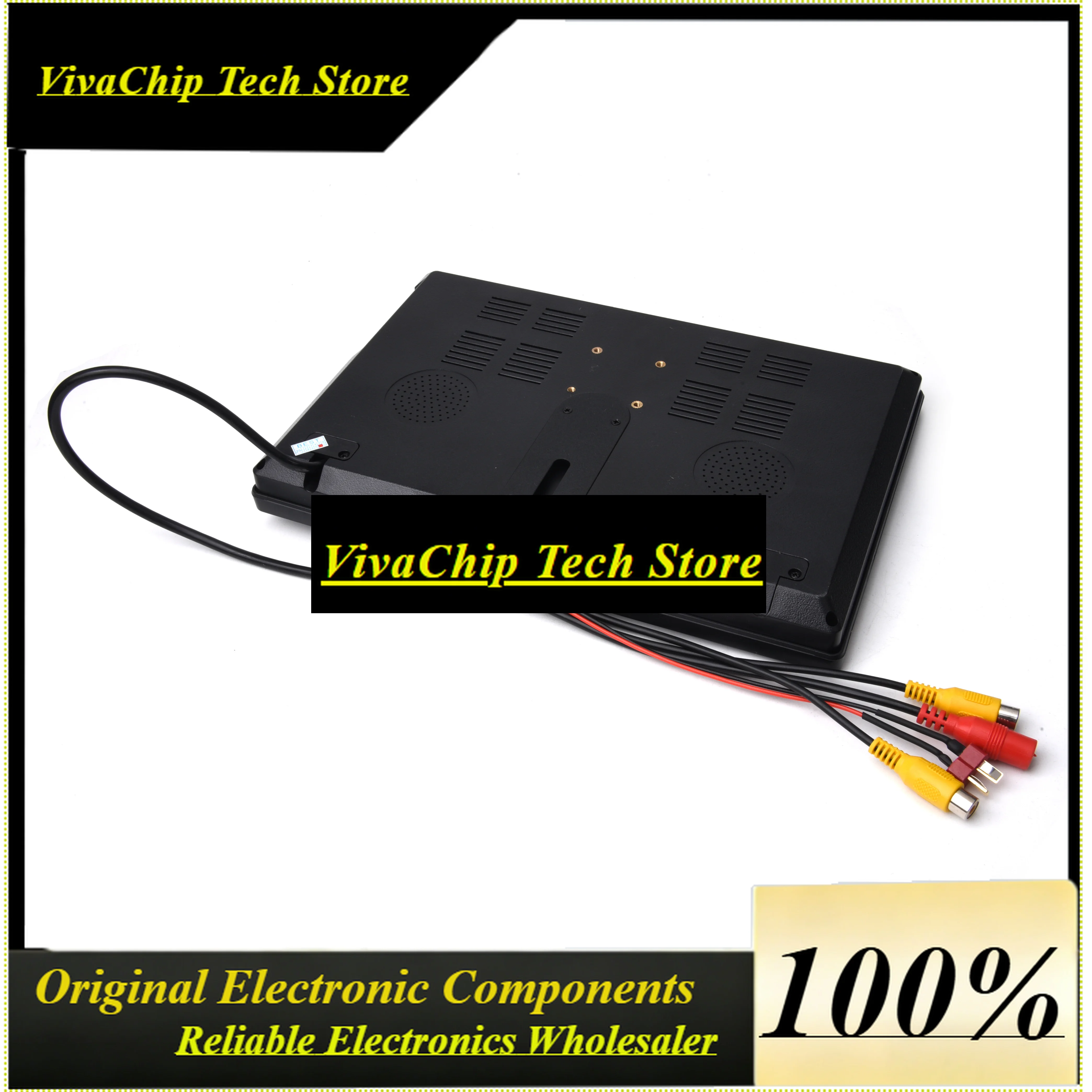 VivaSNew 10.1inch FPV Color 1024 X 600 FPV Monitor Video Screen 10. 1Inch For FPV RC Multicopter Frame Video Camera