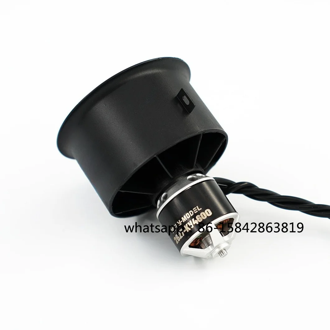 XFly 50mm 12 Blades EDF with 4S 2627 KV4600 Brushless in Runner Motor RC Model Jet Plane