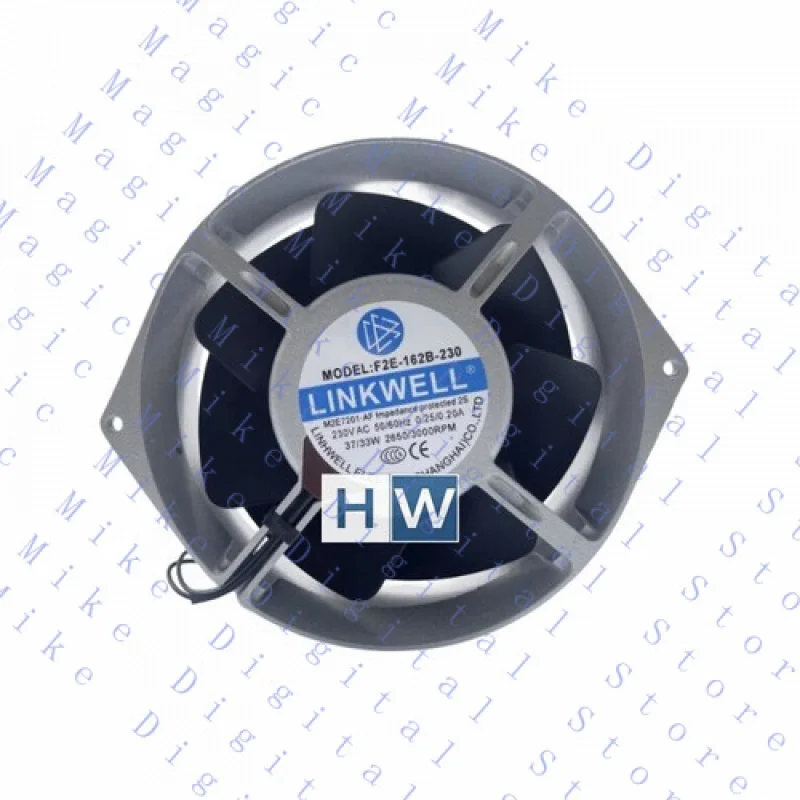 H  1PC NEW FOR LINKWELL F2E-162B-230 Cabinet Electrical Axial Fan 230V 37/33W