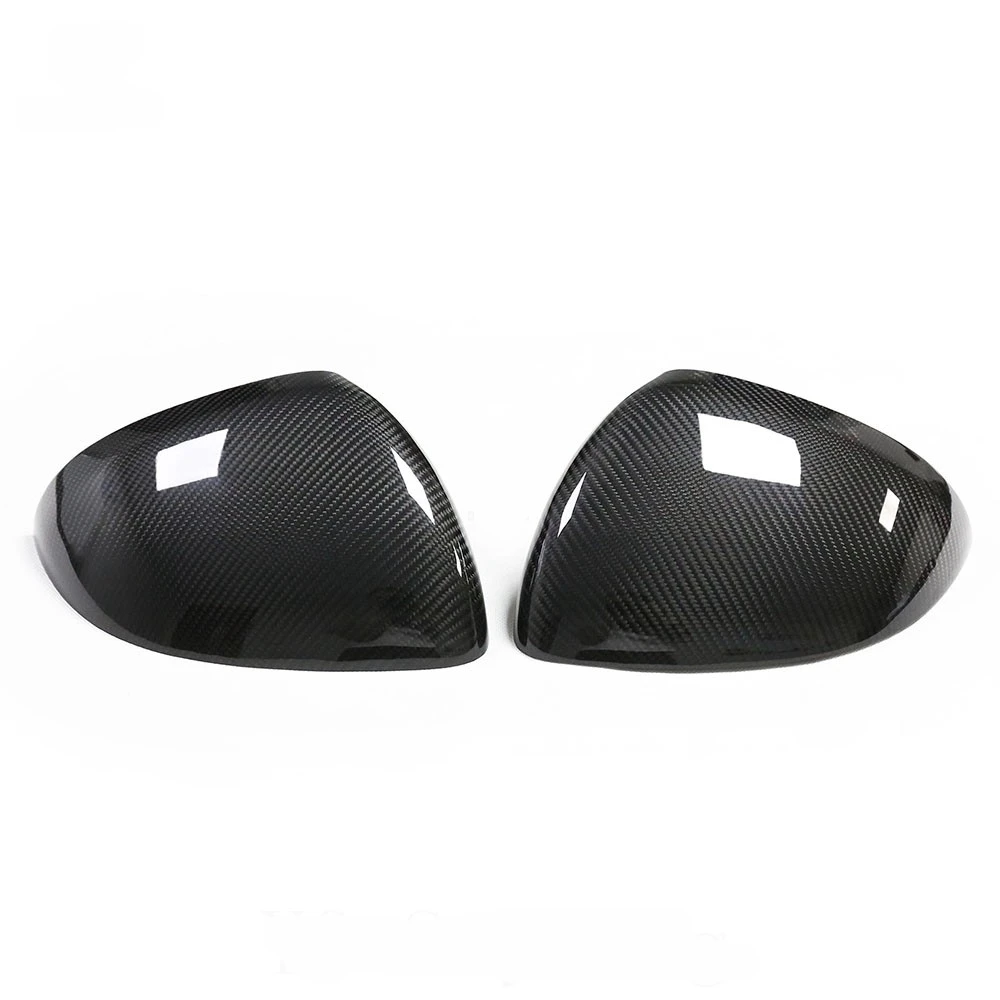 

ZAIQU Dry Carbon Fiber Mirror Cover for Mercedes C Class W206 W223 W214 V295 V297 2021+ S400 S450 S500 Stick on Rear View Mirror