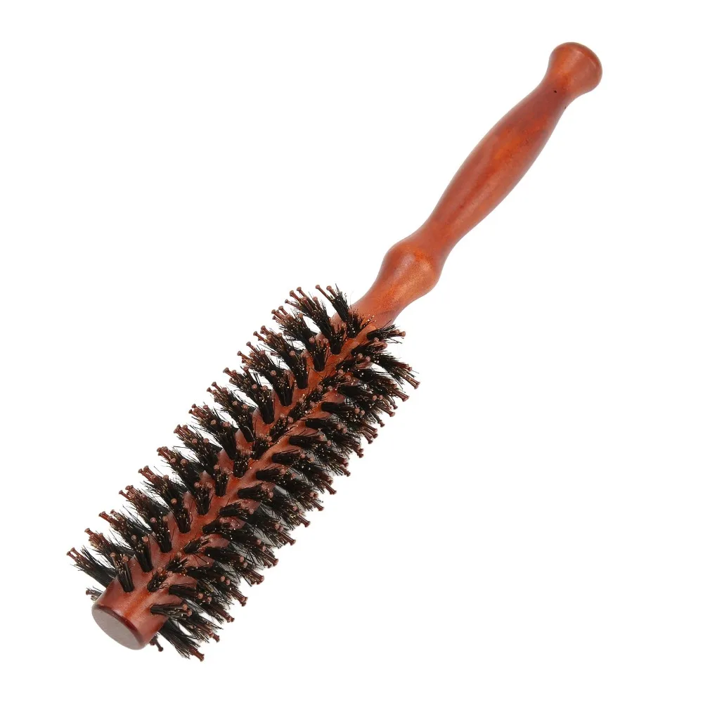 3pcs High Temperature Resistant Round Hair Brush Small Round Brush Silky Finish Round Curling Styling Brush Ergonomic Handle