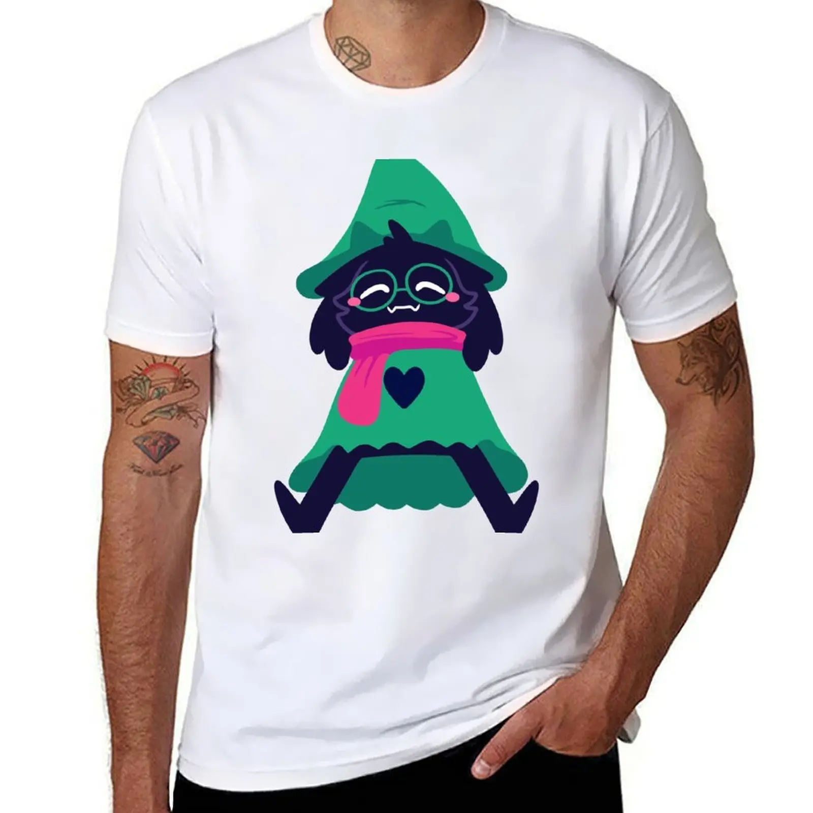 

Deltarune - Ralsei chill T-Shirt man t shirt designer t shirts for man pack cotton men t shirt cotton 100% T-Shirt