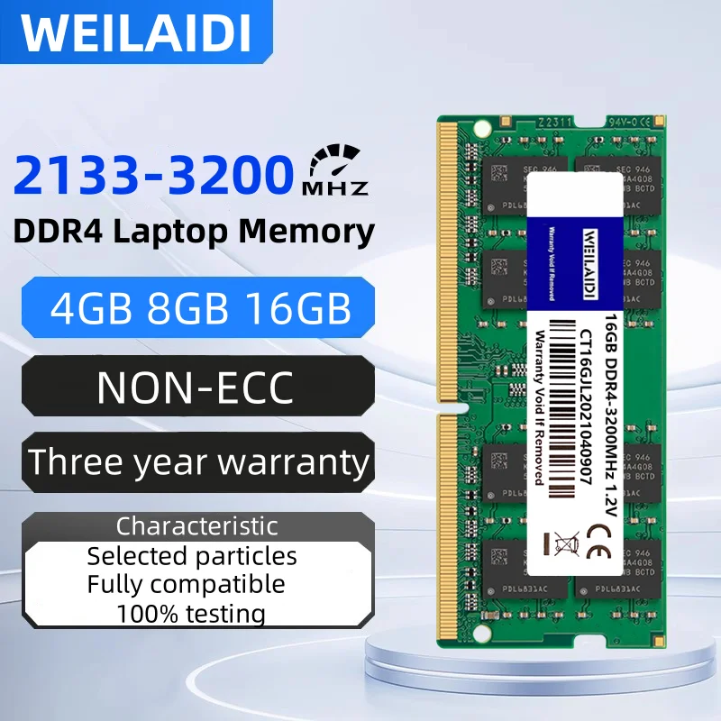 DDR4 16GB 8GB 4GB 2133 2400 2666 3200Mhz Memória Ram para laptop DDR4 16GB 8GB 4GB 2133 2400 2666 3200Mhz Memória Ram para laptop